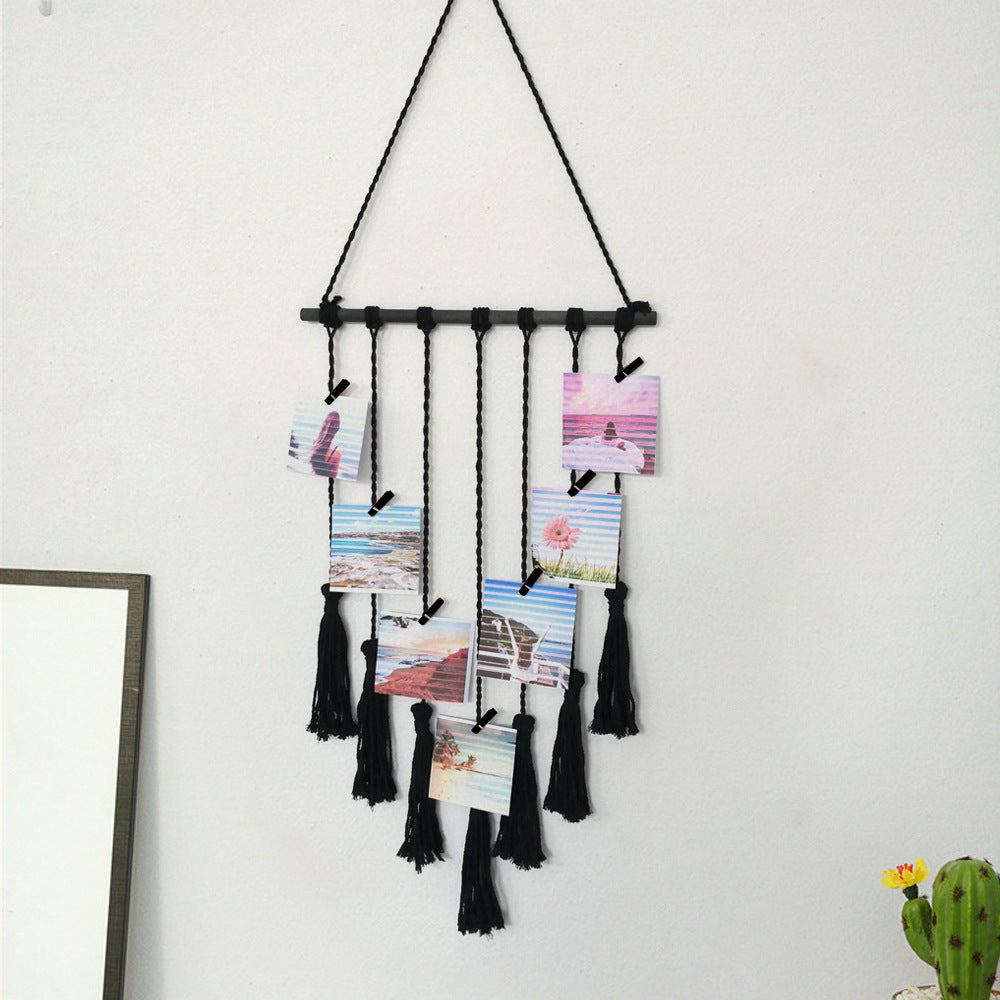 Tappezzeria con clip foto