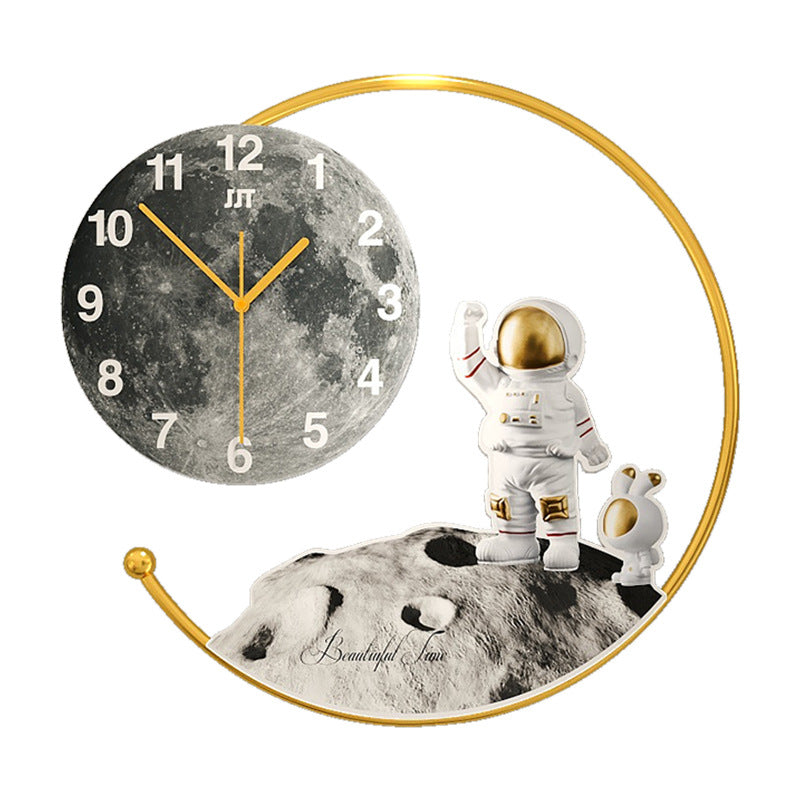 Orologio da parete Luna astronauta spaziale