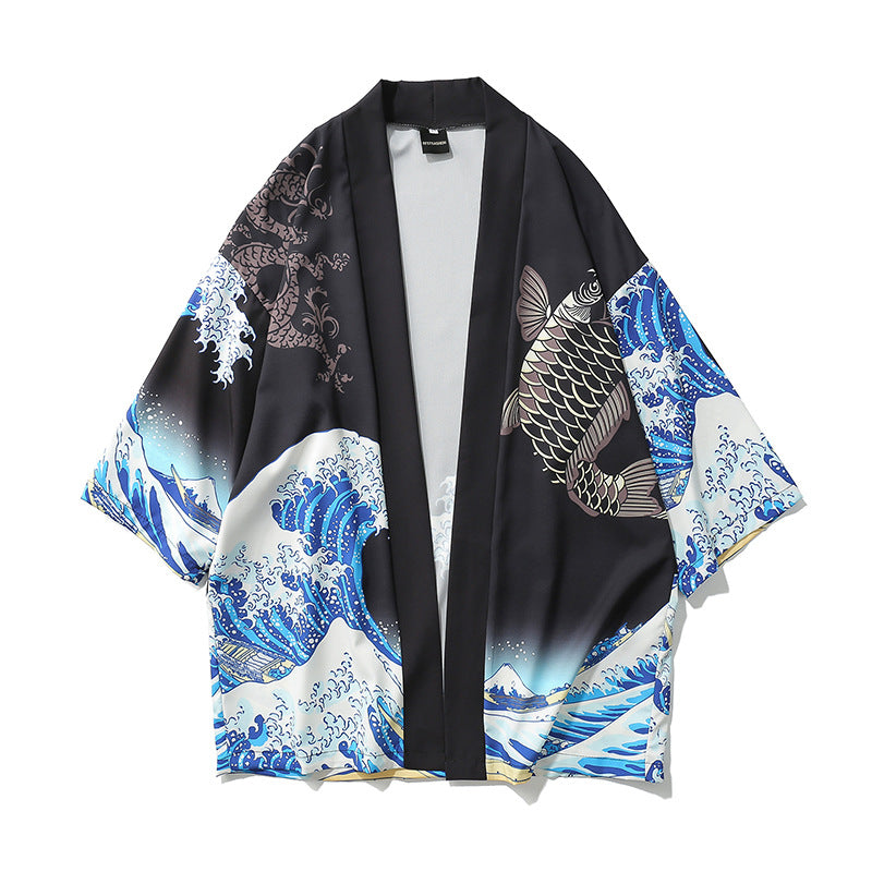 Camicia stile kimono
