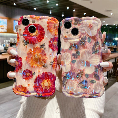 Custodia telefono cammelia vintage