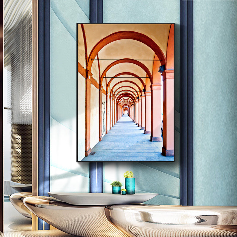 Quadro architettura bianco e nero