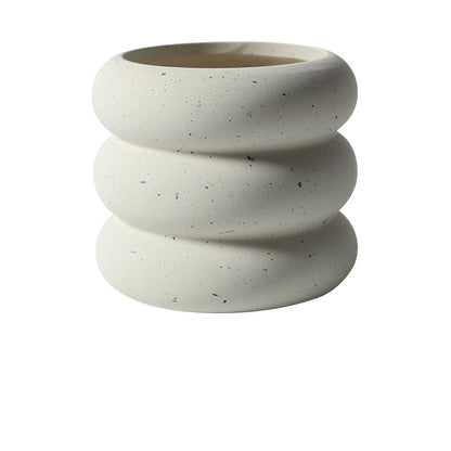 Vaso cemento nordico