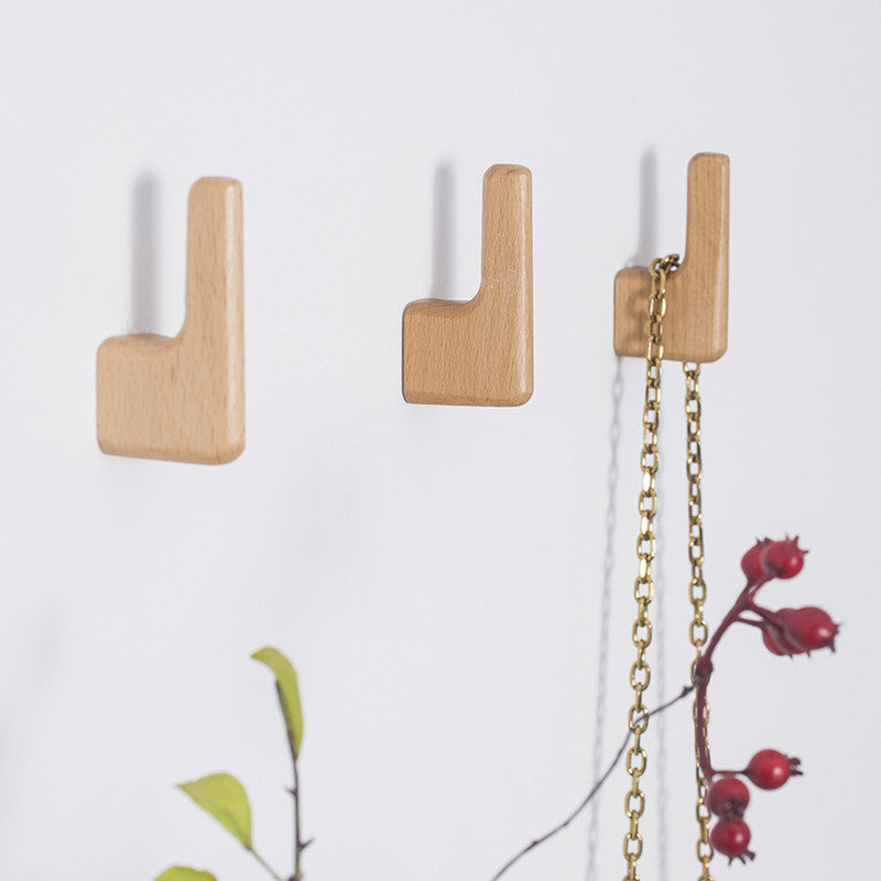 Gancio legno noce