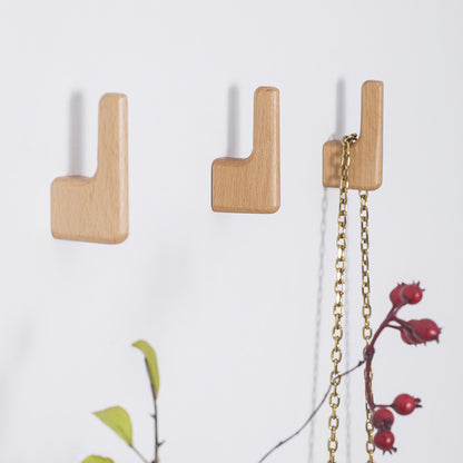 Gancio legno noce