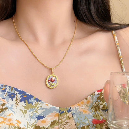 Collana Fiore Vintage