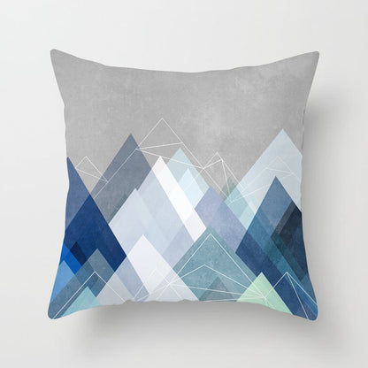 Cuscino motivo blu