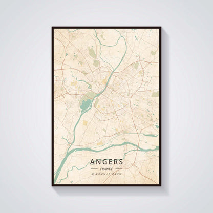 Poster città francese