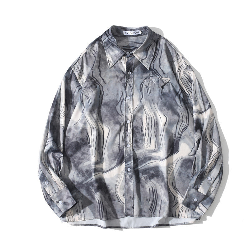Camicia Fiori Dipinti