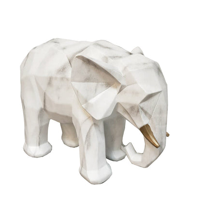 Ornamento elefante in resina