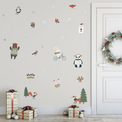 Adesivo Natale Carino
