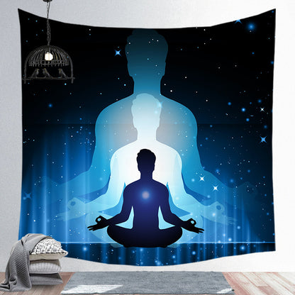 Arazzo Figure meditazione chakra