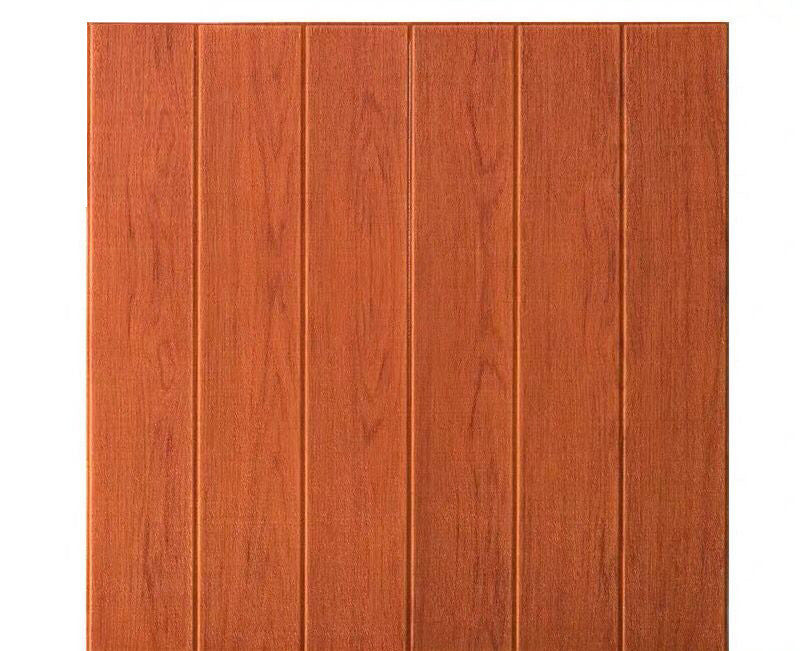 Adesivo murale Venatura di legno grigio cenere