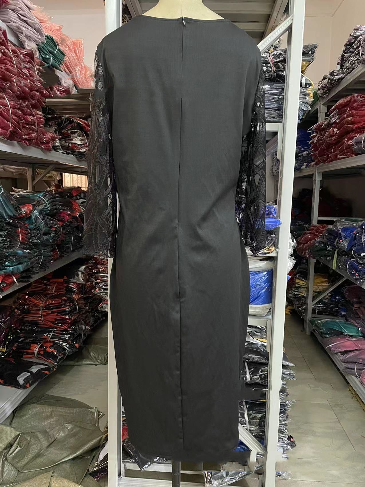 Vestito Mosaico Pizzo