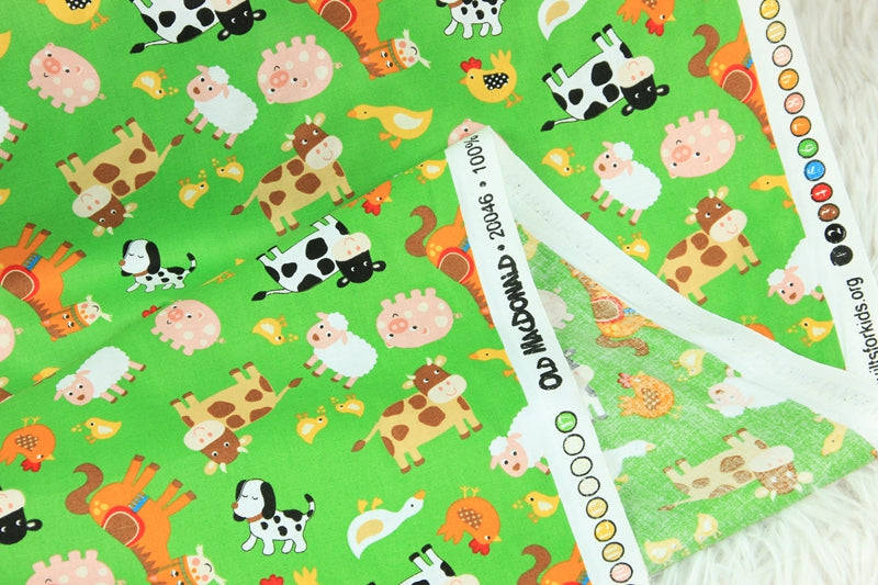 Tessuto cotone stampa animale