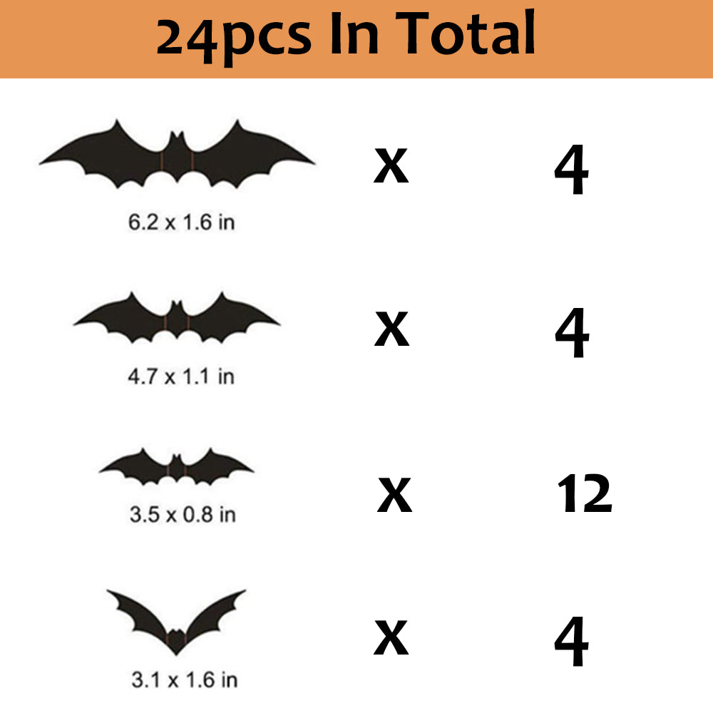 Adesivo Pipistrello Halloween