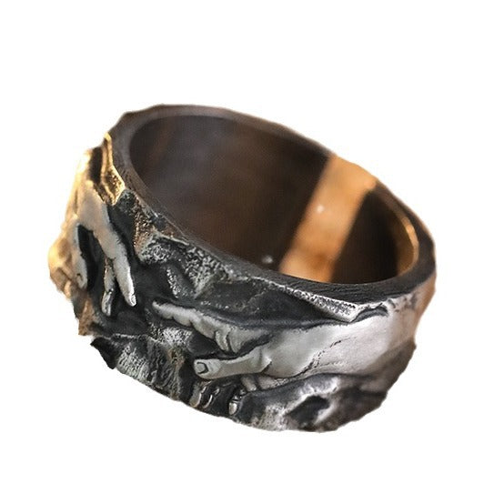 Anello Argento Thai Vintage