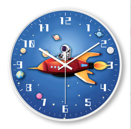 Orologio da parete Tema spazio papercraft