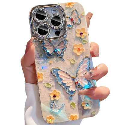 Custodia telefono farfalla