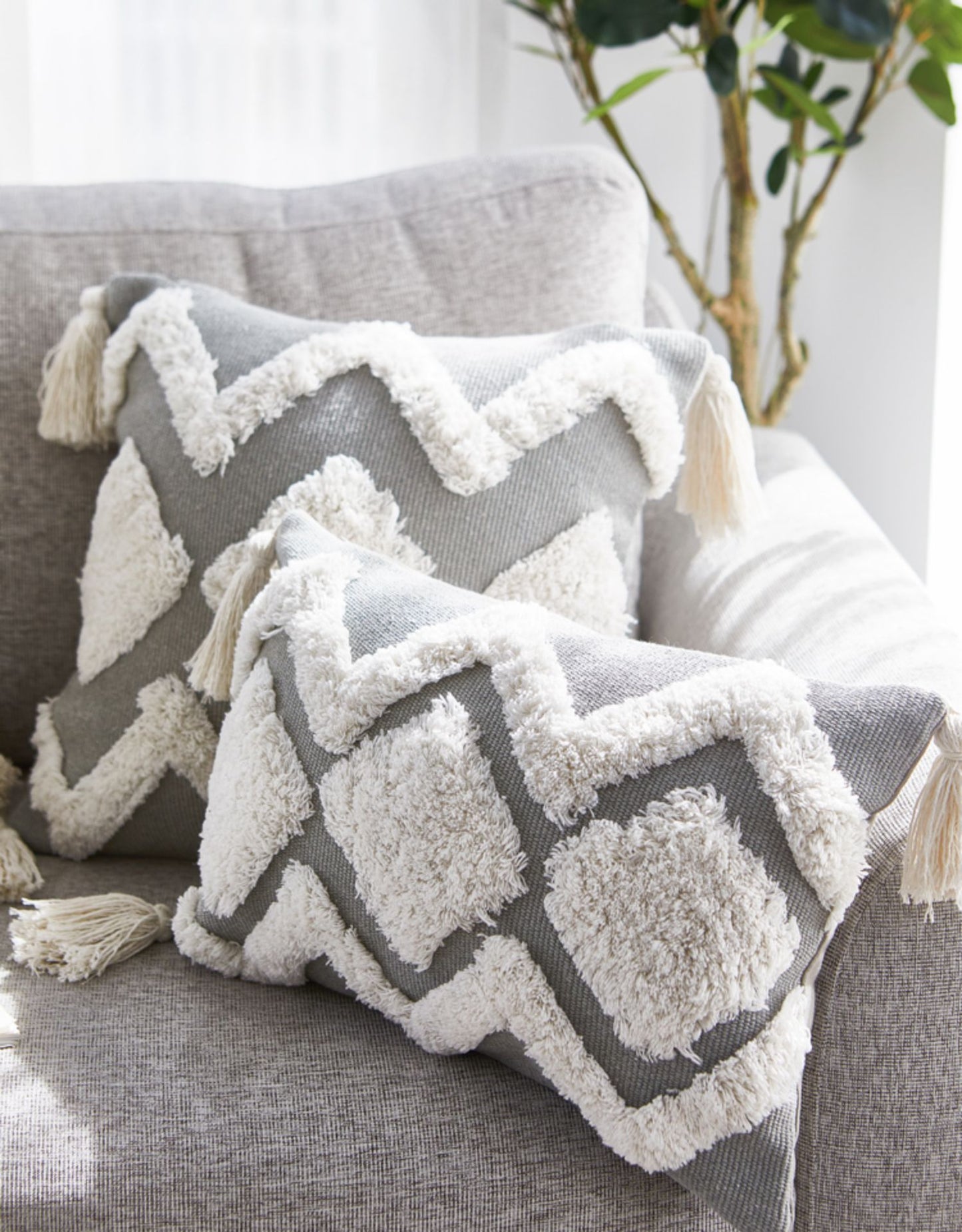 Federe geometriche con nappine