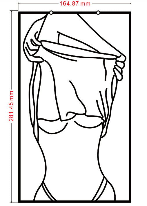 Quadro corpo femminile