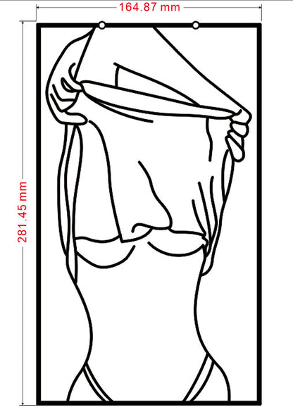Quadro corpo femminile