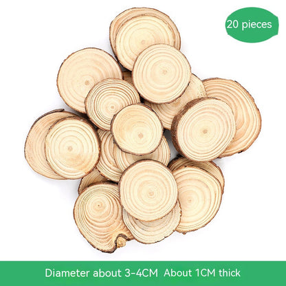 Disco decorativo legno