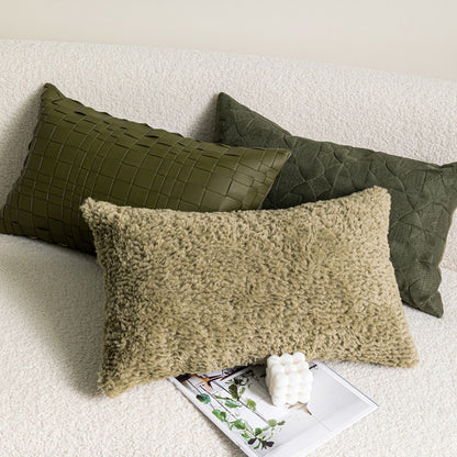 Cuscino lombare verde
