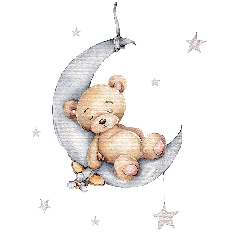 Sticker Orso e Luna
