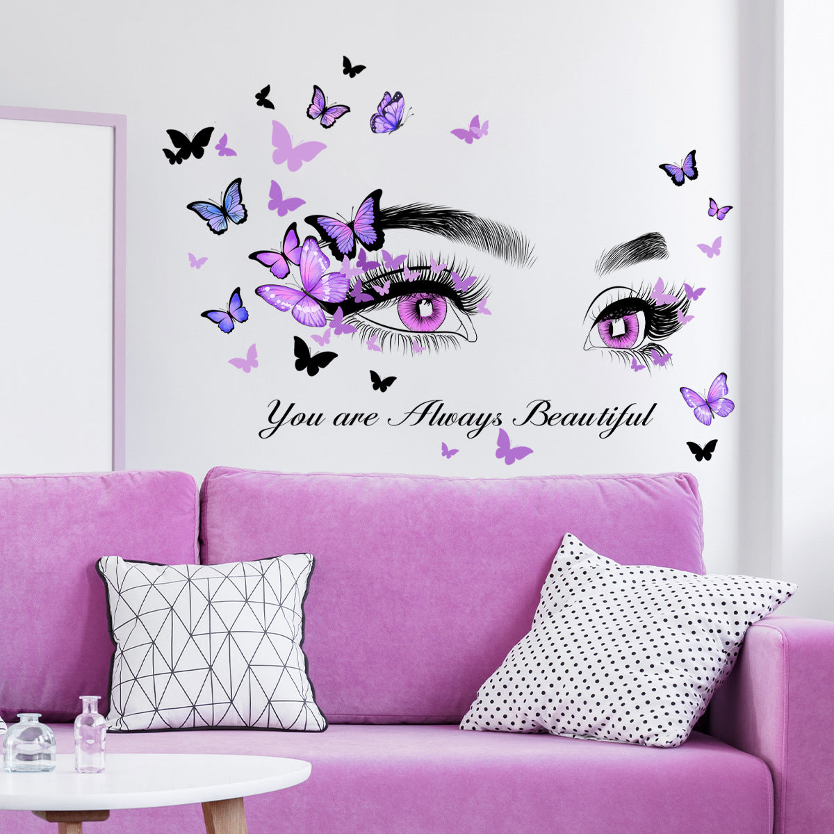 Adesivo decorativo farfalla