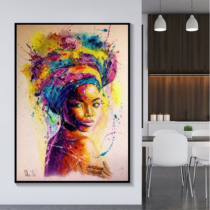 Quadro Donna Africana