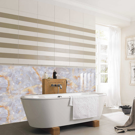 Adesivo murale Bagno con piastrelle marmo