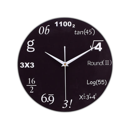 Orologio da parete Formule matematica orologio