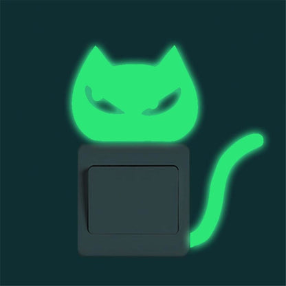 Adesivi Gattini Luminescenti