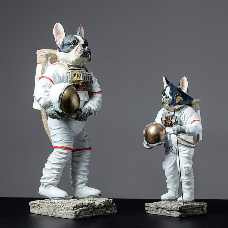 Statuetta cane ceramica