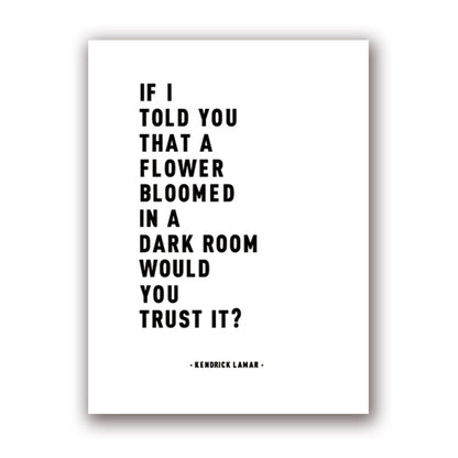 Poster Citazioni Bianco e Nero