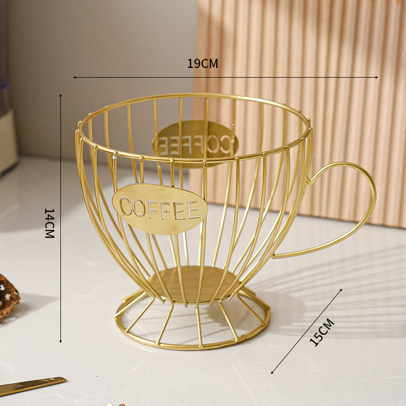 Contenitore caffè ferro
