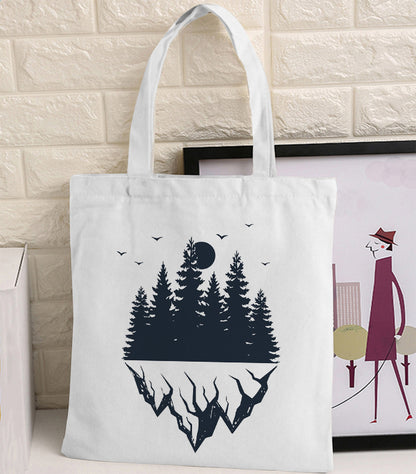 Borsa tela multicolore stampe varie