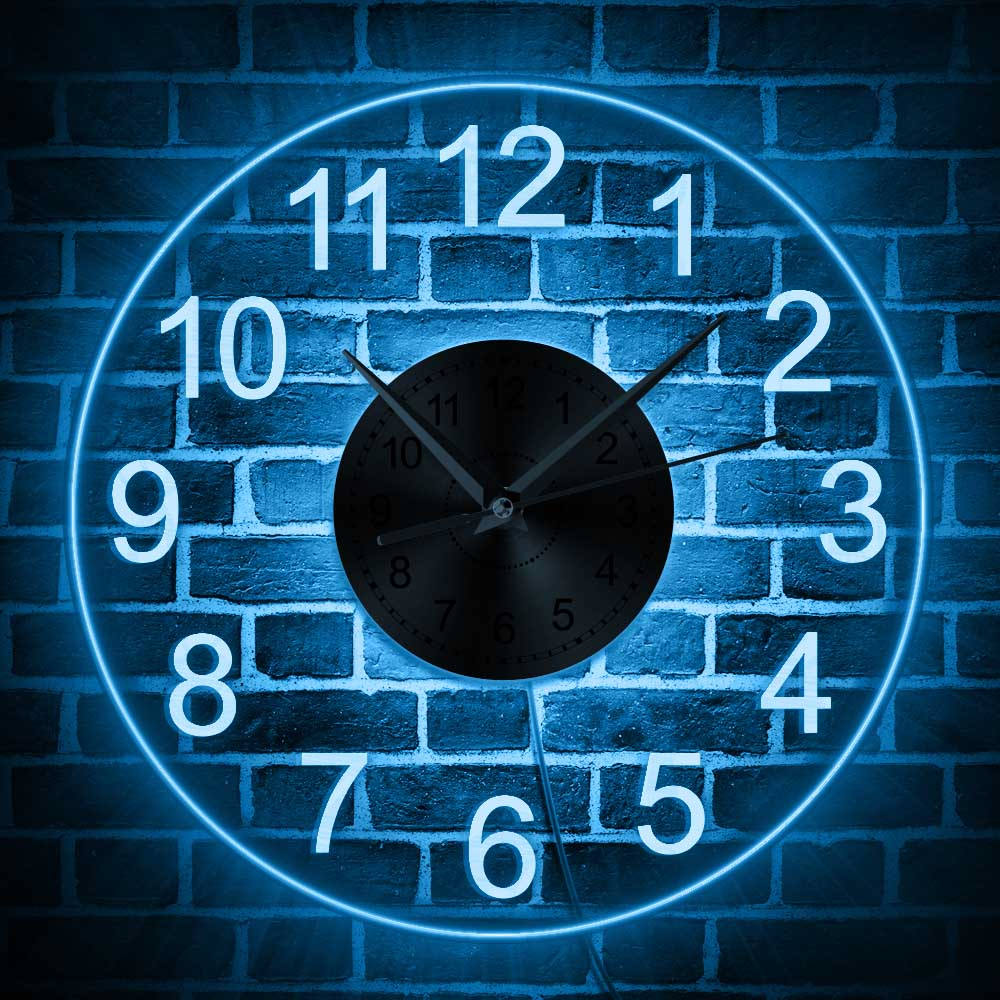 Orologio da parete Aereo rosso blu