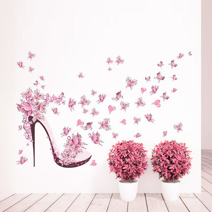 Sticker farfalle rosa
