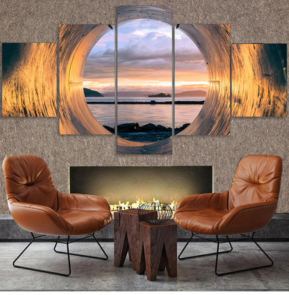 Quadro tramonto mare