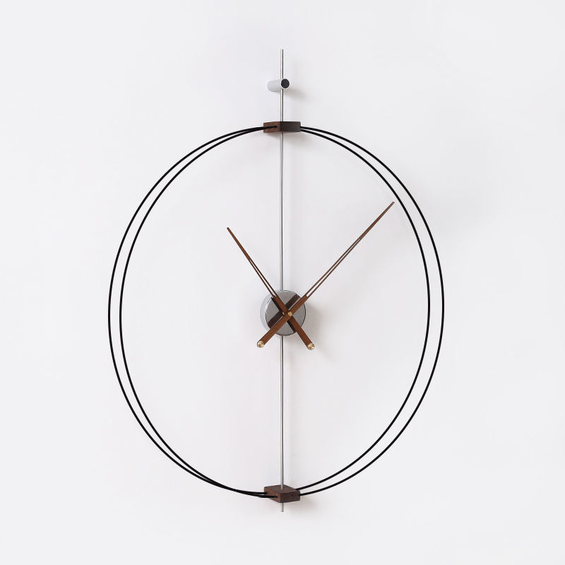 Orologio da parete Lettering tipografico