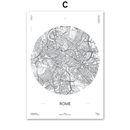 Quadro mappe urbane