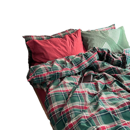 Set biancheria tartan