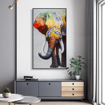 Quadro Elefante Astratto