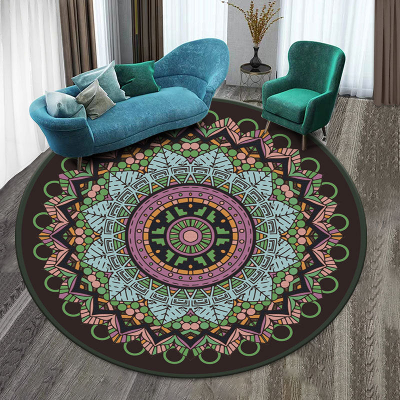 Tappeto mandala etnico