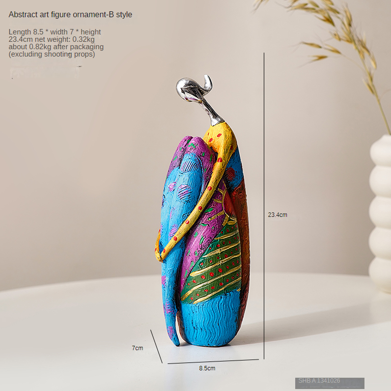 Ornamento con figura yoga