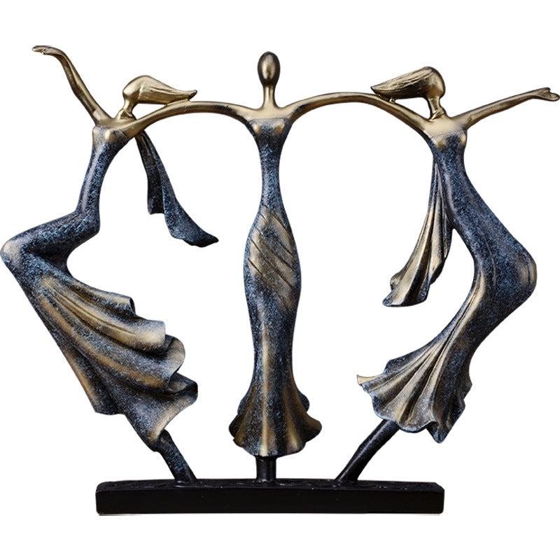 Scultura figura danzante