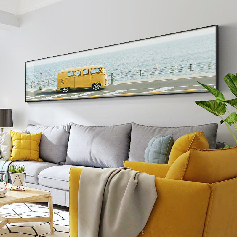 Quadro paesaggio marino