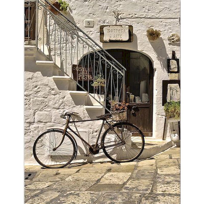 Quadro paesaggio europeo