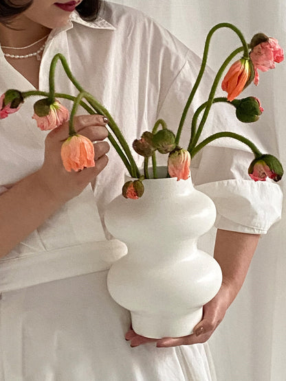 Vaso Ceramica Opaca
